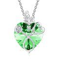 wholesale 925 Sterling Silver Crystal Butterfly Heart Stethoscope Pendant Necklace for Nurses and Doctors Gifts-0-10