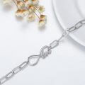 wholesale 925 Sterling Silver Bee Charm Bracelet With Gold And Crystal Details-0-3