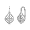 wholesale 925 Sterling Silver Celtic Knot Trinity Witch's Knot Drop Earrings Wholesale Irish  for Women Girls-0-0