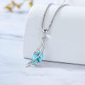wholesale Sterling Silver Gemstone Pendant Necklace for Women Fine Jewelry Gift-0-14