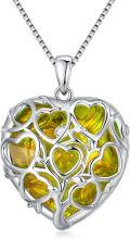 wholesale TOUPOP Birthstone Necklace Tree Of Life Pendant -0-0