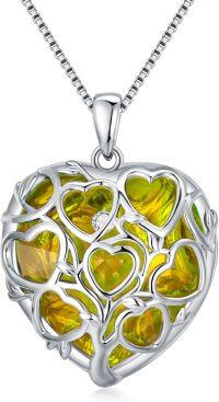 wholesale TOUPOP Birthstone Necklace Tree Of Life Pendant -undefined
