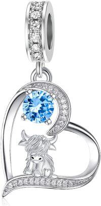 wholesale 925 Sterling Silver Highland Cow Sunflower Dangle Stud Leverback Hoop Earrings-12-December