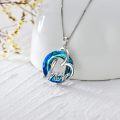 wholesale TOUPOP Gift For Mom Sterling Silver Mom Mother Necklace Jewelry With Crystal Birthday Gifts For Mom From Son Daughter -0-2