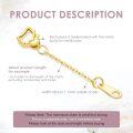 wholesale 14K Gold (Au585) Nickel-Free Hypoallergenic Jewelry Extender Chain - 1/2/3 Inch - Durable & Shiny-0-2
