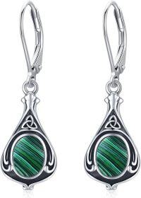 wholesale 925 Sterling Silver Hypoallergenic Leverback Hoop Earrings for Women Dainty Jewelry Gifts-73047-C