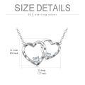 TOUPOP 925 Sterling Silver Sister Necklace, Big Sister Gifts-0-2