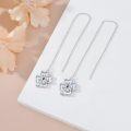 wholesale 925 Sterling Silver Clover Drop Earrings for Women Gifts-0-1