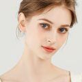 wholesale 925 Sterling Silver Dolphin Heart Dangle Lever Back Earrings-0-2