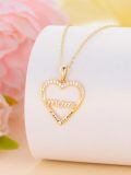 wholesale 14k Mom Heart Necklace-0-2