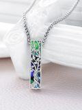 wholesale Sterling Silver Opal Urn Necklace for Ashes Cremation Jewelry-0-57