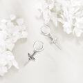 wholesale 925 Sterling Silver Winged Sword Drop Dangle Earrings Norse Viking s for Women Girls-0-3