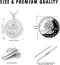 wholesale 925 Sterling Silver St Christopher Medal Necklace for Men Women Prayer Protection  36 Chain-0-3