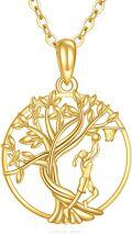 wholesale 14K Gold Tree of Life Pendant Necklace for Women-0-0