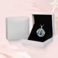 TOUPOP Sterling Silver Crystal Necklace - 15th Birthday Gifts-0-5