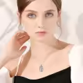 TOUPOP Stainless Steel & Cubic Zirconia Cremation Urn Necklace for Women-0-4