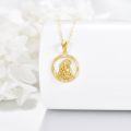 wholesale 14K Gold Saint Joseph Medal Necklace Catholic Gifts for Men/Women-0-3