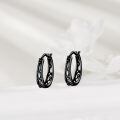 wholesale 925 Sterling Silver Celtic Knot Hoop Earrings Wholesale Pair-0-2