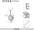 wholesale Horse Gifts For Women Horseshoe Necklace Sterling Silver Horse Necklace Horse Lover Gifts For Women Wife Mom Fashion Jewelry Birthday Graduation -0-4