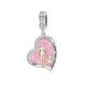 wholesale 925 Sterling Silver Family Love Charm Bracelet Wholesale for Daughter Mother Lover - Birthday Valentine's Day Gifts-0-85