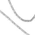 wholesale Sterling Silver Byzantine Chain Bracelet 2 4mm 3 5mm for Men Women Lobster Clasp Italy 6 5 8 -0-1