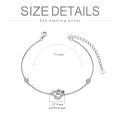 wholesale 925 Sterling Silver Birthstone Stethoscope Bracelet for Women Nurse Doctor Gift-0-2