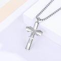 wholesale 925 Sterling Silver Celtic Cross Tree Of Life Pendant Irish Knot Necklace For Men & Women-0-2