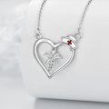 wholesale 925 Sterling Silver Nurse Hat & Heartbeat Pendant Necklace for Women and Teenage Girls-0-2