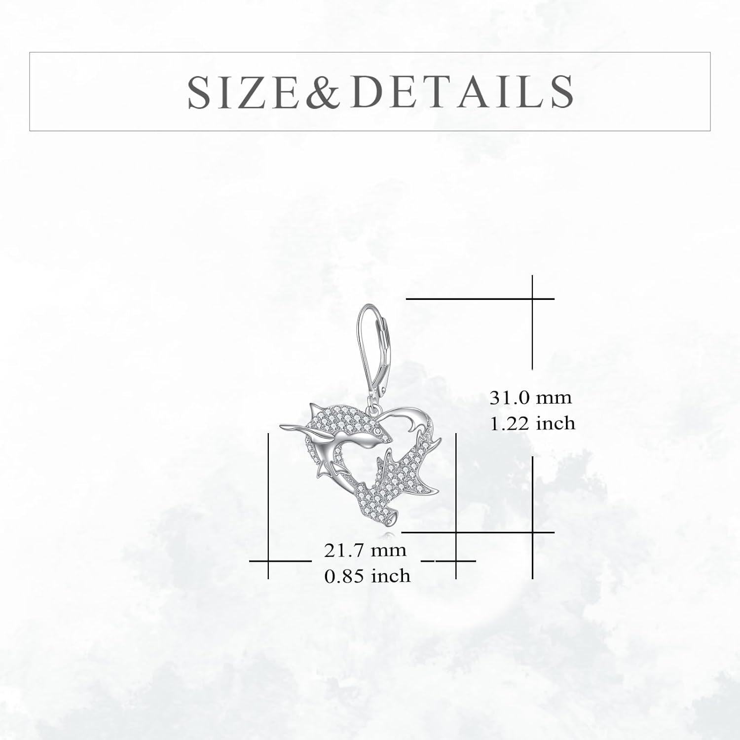 wholesale 925 Sterling Silver Turtle Moonstone Teardrop Earring Set Sea Life s for Her-0-5