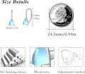 wholesale 925 Sterling Silver Teardrop Opalite Drop Dangle Earrings for Women Minimalist Fashion  Ideas-0-2