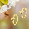 wholesale 925 Sterling Silver Butterfly Flower Huggie Hoop Earrings for Women Girls' Gifts-0-4