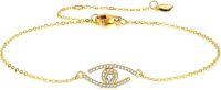wholesale 14K Gold Evil Eye Moissanite Bracelet for Women's Fashion s-Evil Eye