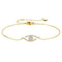 wholesale 14k Gold Eye Pendant Necklace-Evil Eye