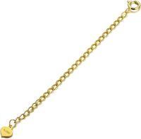 wholesale 14K Gold 3 Adjustable Chain Extender for Necklace Bracelet-Yellow Gold gold cable chain extender