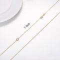 wholesale  Gold 10K 2 3 4 Inch Dainty Durable Chain Extender for Jewelry ( chars)-0-1