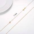 wholesale 925 Sterling Silver Plated 14k Yellow Gold 2 3 4 Necklace Chain Extender Dainty Strong Removable Jewelry Extension for Necklaces & Bracelets-0-1