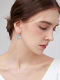 wholesale 925 Sterling Silver Opal And Dragonfly Drop Earrings Wholesale With Leverback Closure-0-2