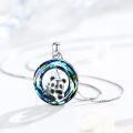 wholesale 925 Sterling Silver Panda Pendant Necklace - Bear s for Women Girls-0-1