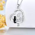wholesale TOUPOP Christmas Gifts For Women Sterling Silver Ladybugs/cat/panda Necklace For Women Exquisite Heart Pendant Cute Animal Necklace Jewelry Birthday Gifts For Mother Daughter Sister -0-3