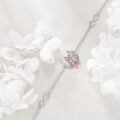wholesale 925 Sterling Silver Bracelet Wholesale With Moon And Couple Charm-0-2