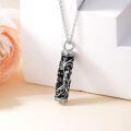 wholesale TOUPOP Tree Of Life Cremation Jewelry For Ashes, Cylinder Bar Urn Necklaces For Ashes Sterling Silver Family Tree Keepsake Necklace For Ashes Memorial Gifts For Women Mom Mother Wife -0-4