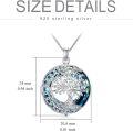 wholesale TOUPOP Tree Of Life Necklace Celtic Knot Moon Necklace 925 Sterling Silver Crystal Pendant Necklace Tree Of Life Jewelry For Mother Women Wife Friend Birthday Gifts Christmas Gifts Mothers Day Gifts -0-4