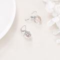 wholesale 925 Sterling Silver Cat Moonstone Leverback Earrings Wholesale For Women Girls-0-2