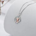 TOUPOP Sterling Silver Infinity Necklace Always My Sister Forever My Friend Jewelry Gift-0-4