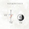 wholesale 925 Sterling Silver Elephant Cross Pendant Necklaces for Women Gift Ideas-0-4