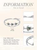 wholesale 925 Sterling Silver Turtle Abalone Shell Layered Anklet for Women's Footwear Accessories Gifts-0-5