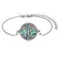 wholesale 925 Sterling Silver Tree Of Life Tear Drop Pendant Bracelet-0-6