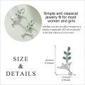 wholesale 925 Sterling Silver Hummingbird Dangle Earrings with Green Stones Gift for Women Girls-0-4