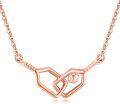 wholesale Sterling Silver Gold Plating Pickleball Paddle Ball Pendant Necklace-0-5