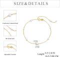wholesale 14K Yellow Gold Bracelet with 3mm Freshwater Cultured Pearls for Women-0-3